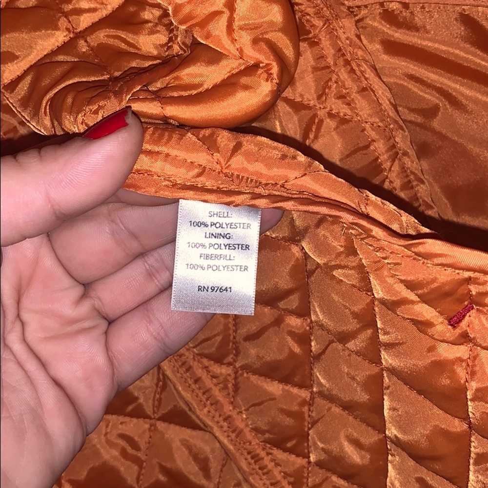 J.Jill Medium Red Lightweight Polyester Jacket - image 3